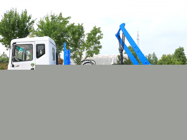 國六東風(fēng)D9 8~10方 擺臂垃圾車